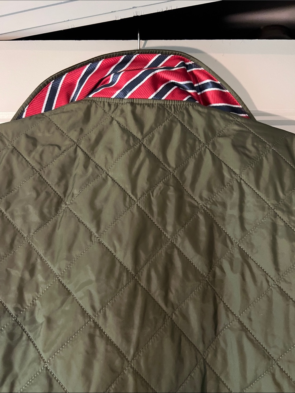 Barbour Polo Club Olive Green Quilted Jacket - Picture 6 of 6